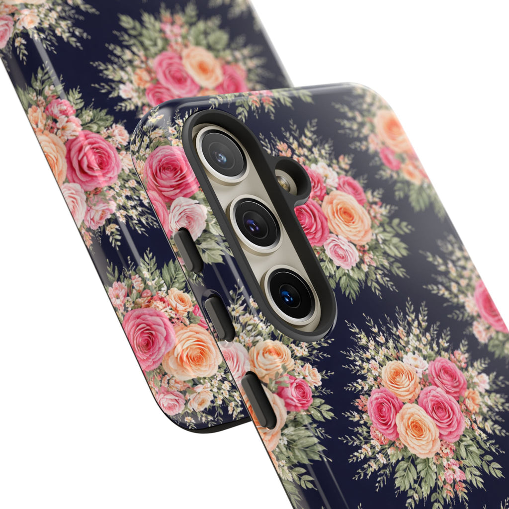 Vintage Rose Bouquet Phone Case | Floral iPhone Cover