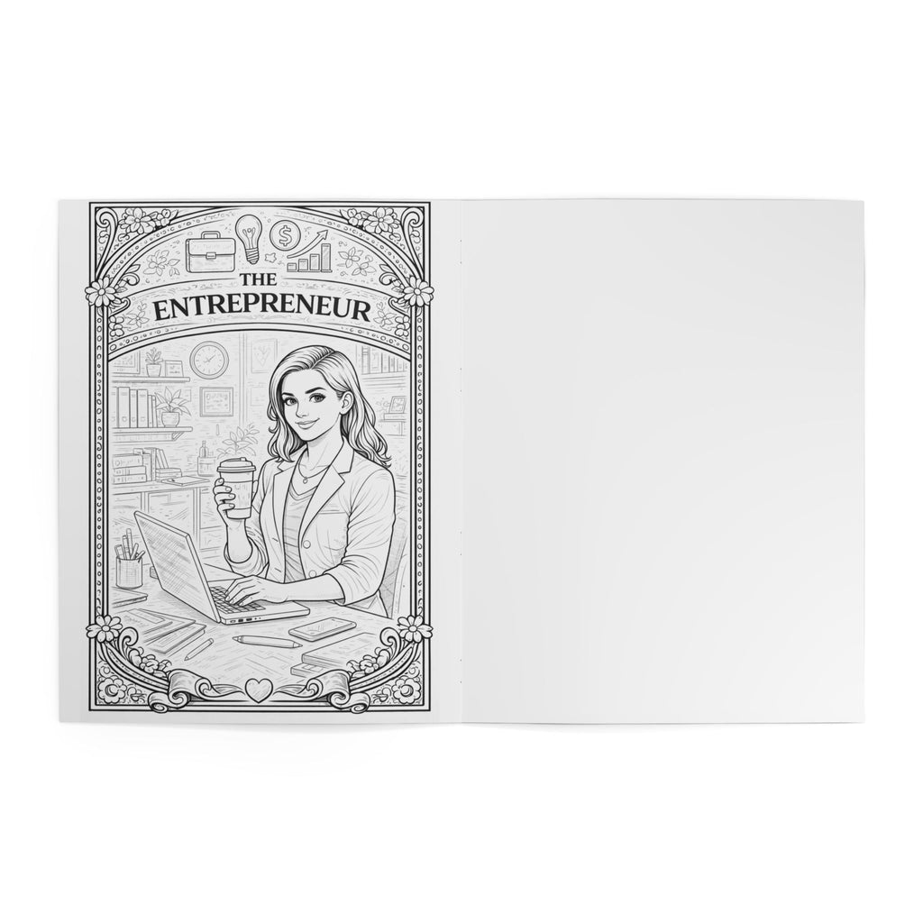 Women at Work Coloring Book | Careers Adult Coloring Book