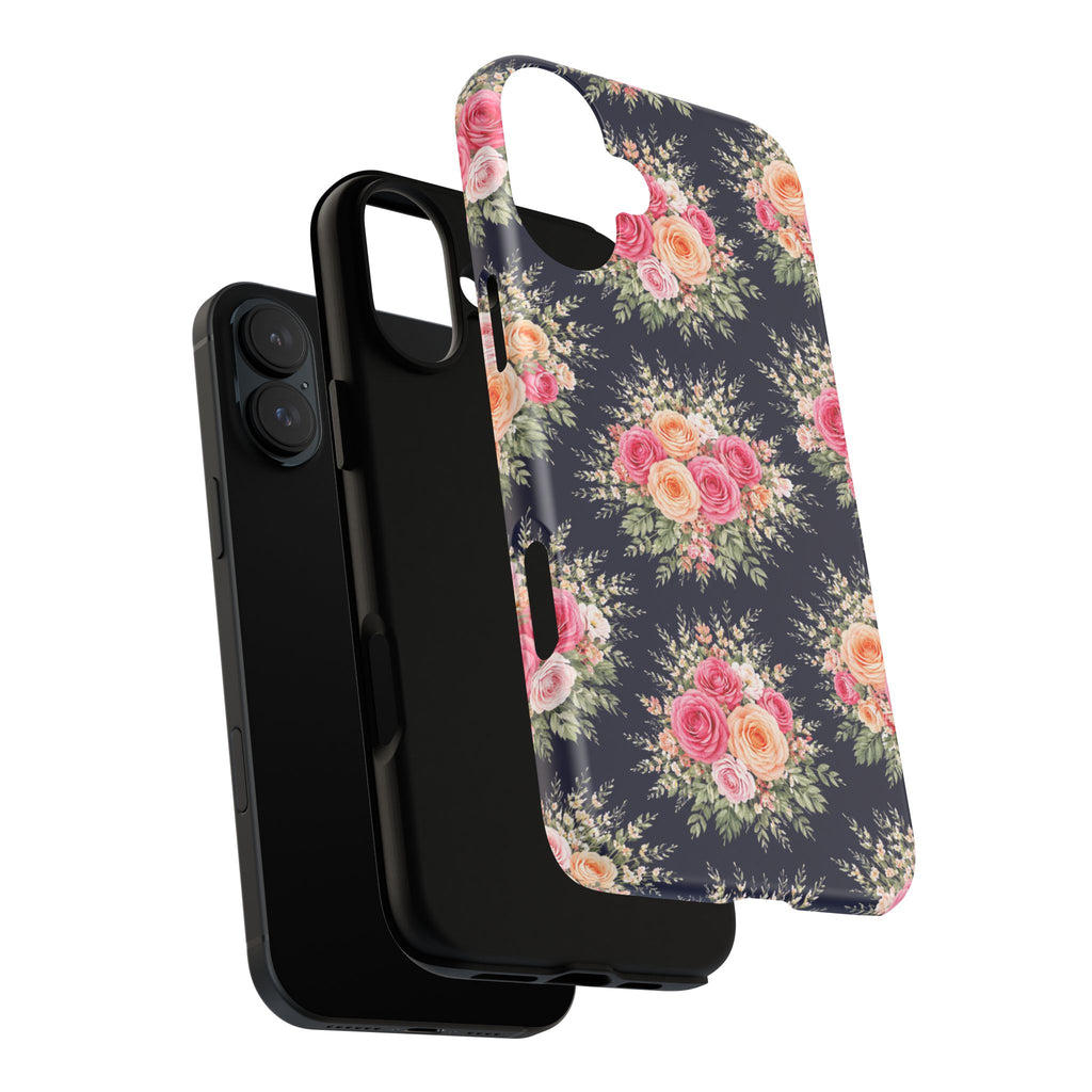 Vintage Rose Bouquet Phone Case | Floral iPhone Cover