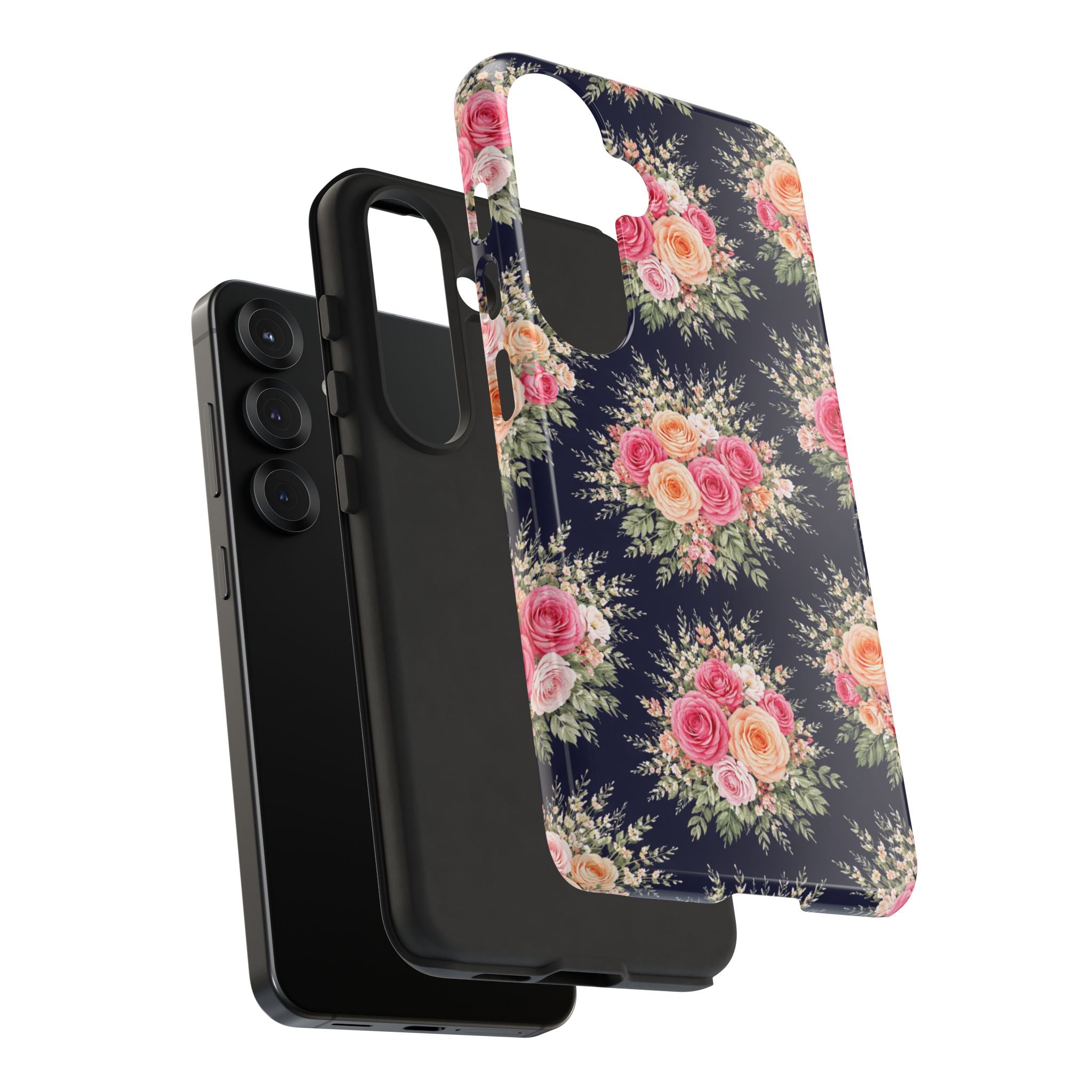 Vintage Rose Bouquet Phone Case | Floral iPhone Cover