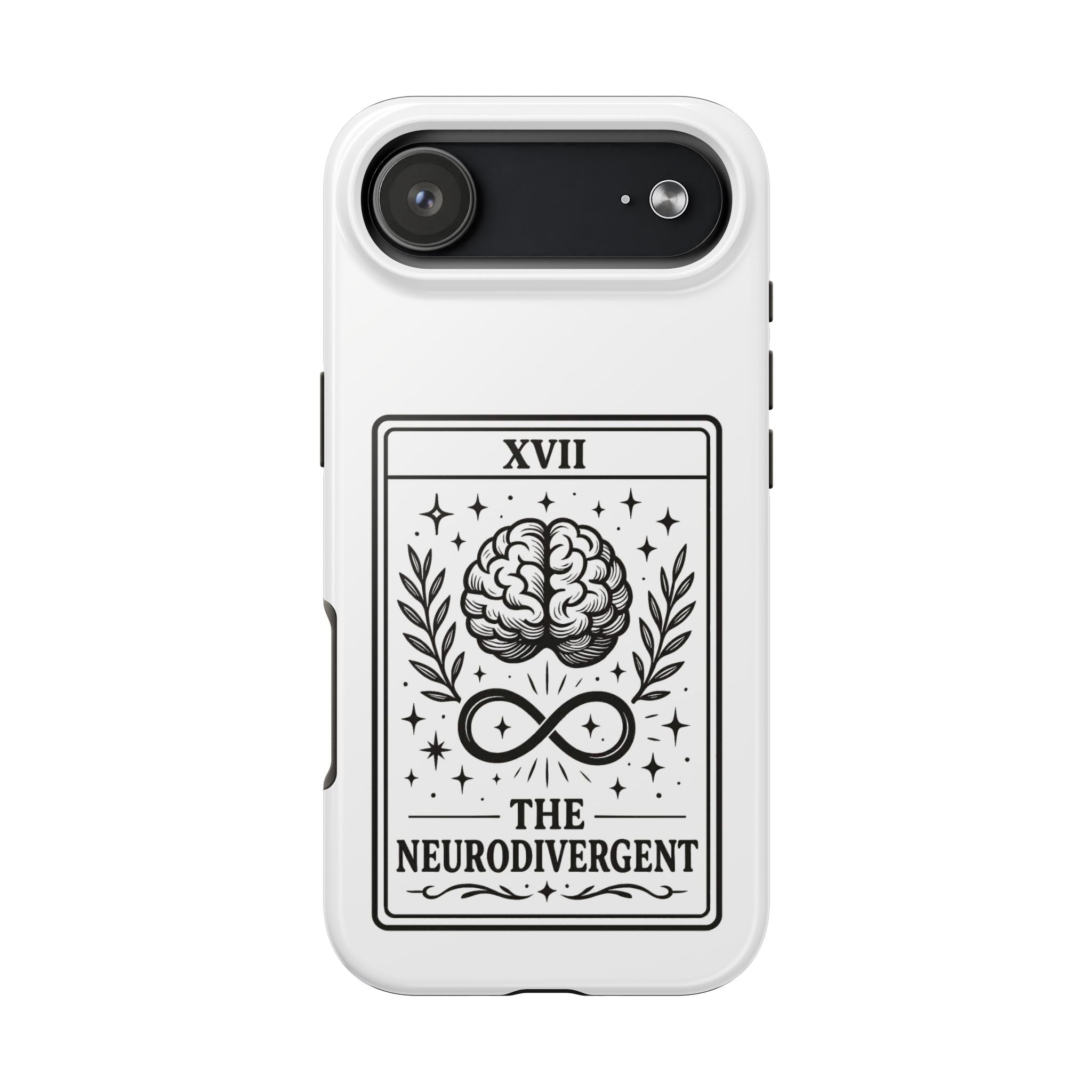 The Neurodivergent Tarot Brain phone case | iPhone Samsung tough case
