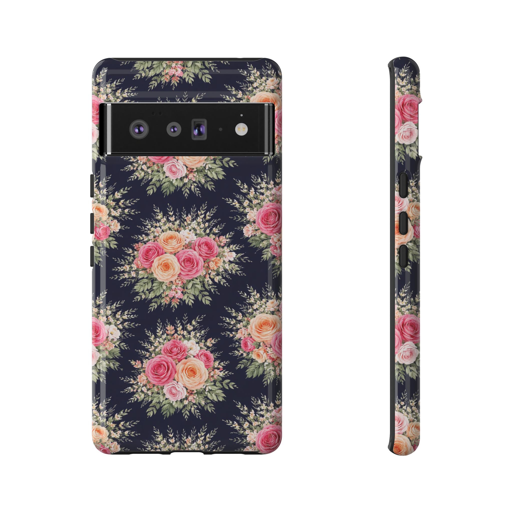 Vintage Rose Bouquet Phone Case | Floral iPhone Cover