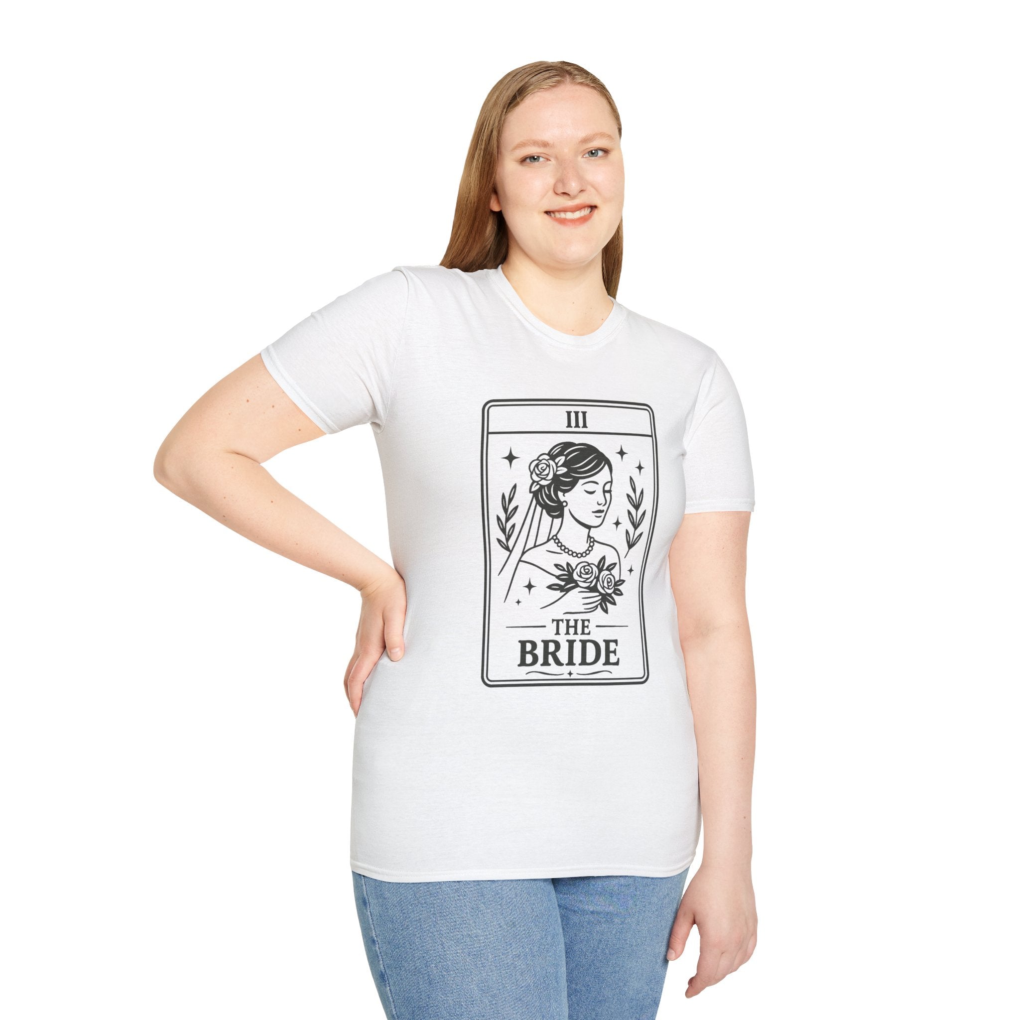 Bride Shirt Tarot Card, Bridal Shirt, Bride to Be Gift, Bachelorette Shirt, Wedding Shirt, Bridal Shower Gift, Bride Aesthetic Tee