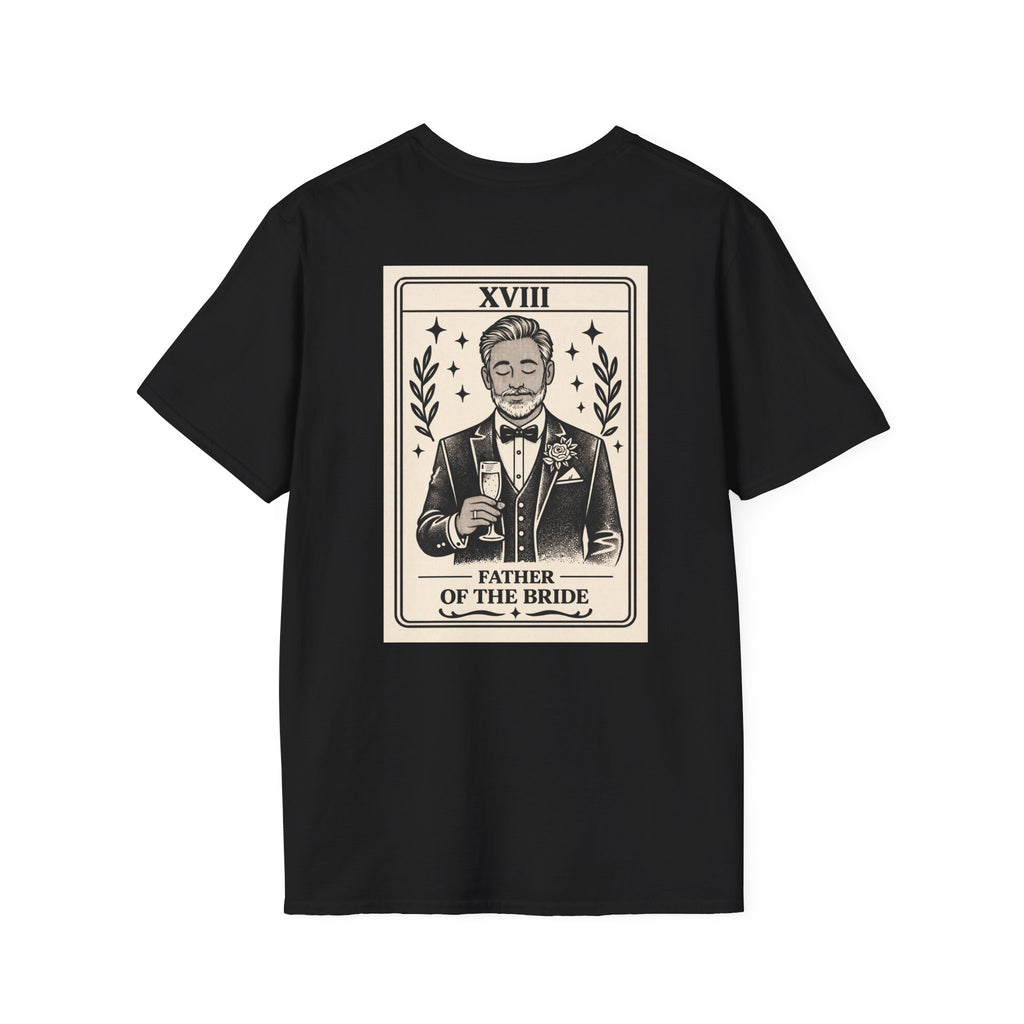 Father of the Bride Tarot Card T-Shirt | Wedding Party Tee