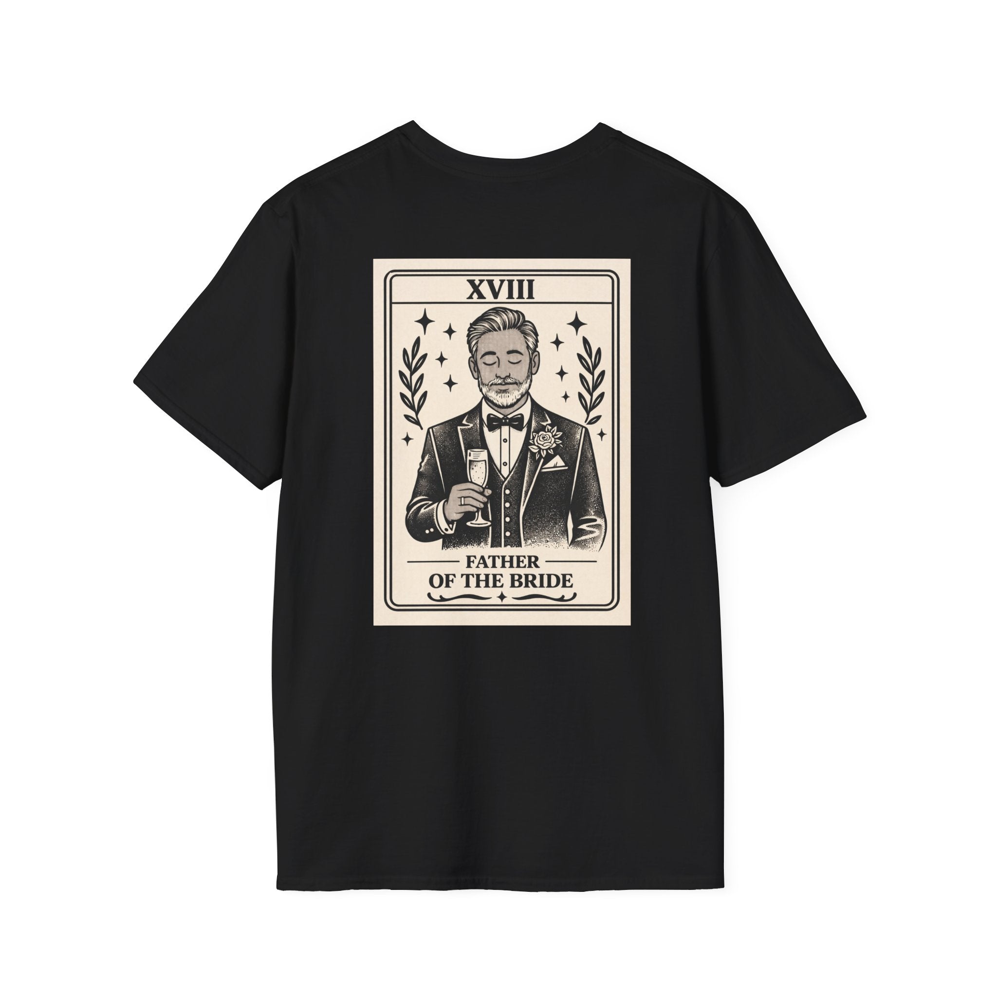 Father of the Bride Tarot Card T-Shirt | Wedding Party Tee