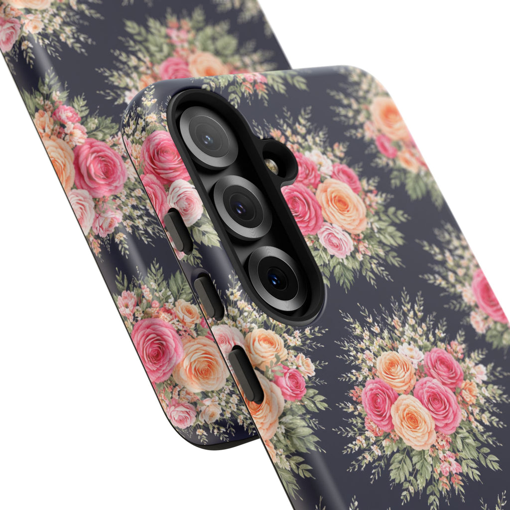 Vintage Rose Bouquet Phone Case | Floral iPhone Cover