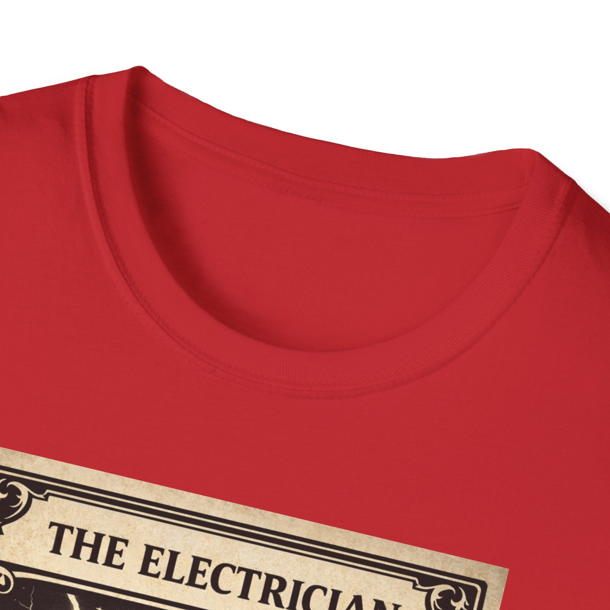 Electrician Shirt Tarot Card, Lineman Electrician Gift, Electrician Tee, Blue Collar Shirt, Electrician Gift Idea, Trade Worker Shirt