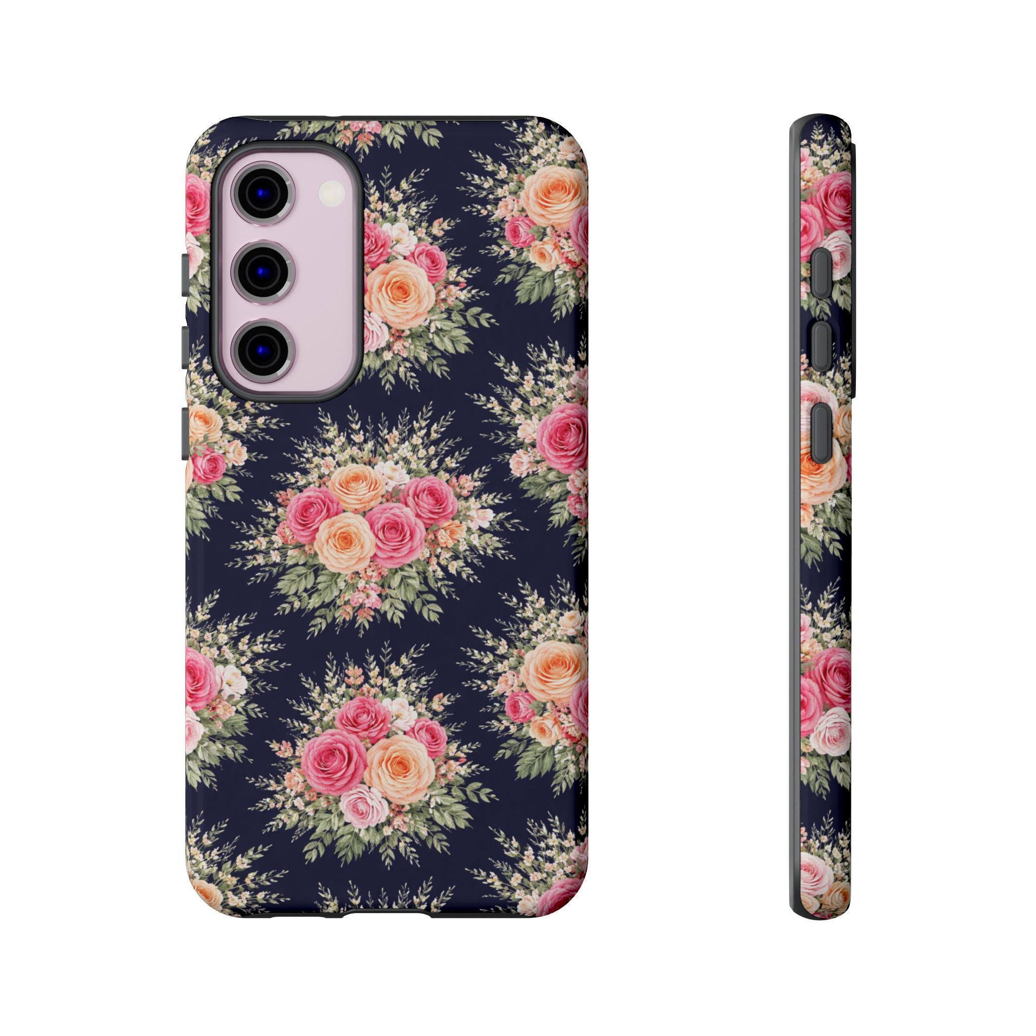 Vintage Rose Bouquet Phone Case | Floral iPhone Cover