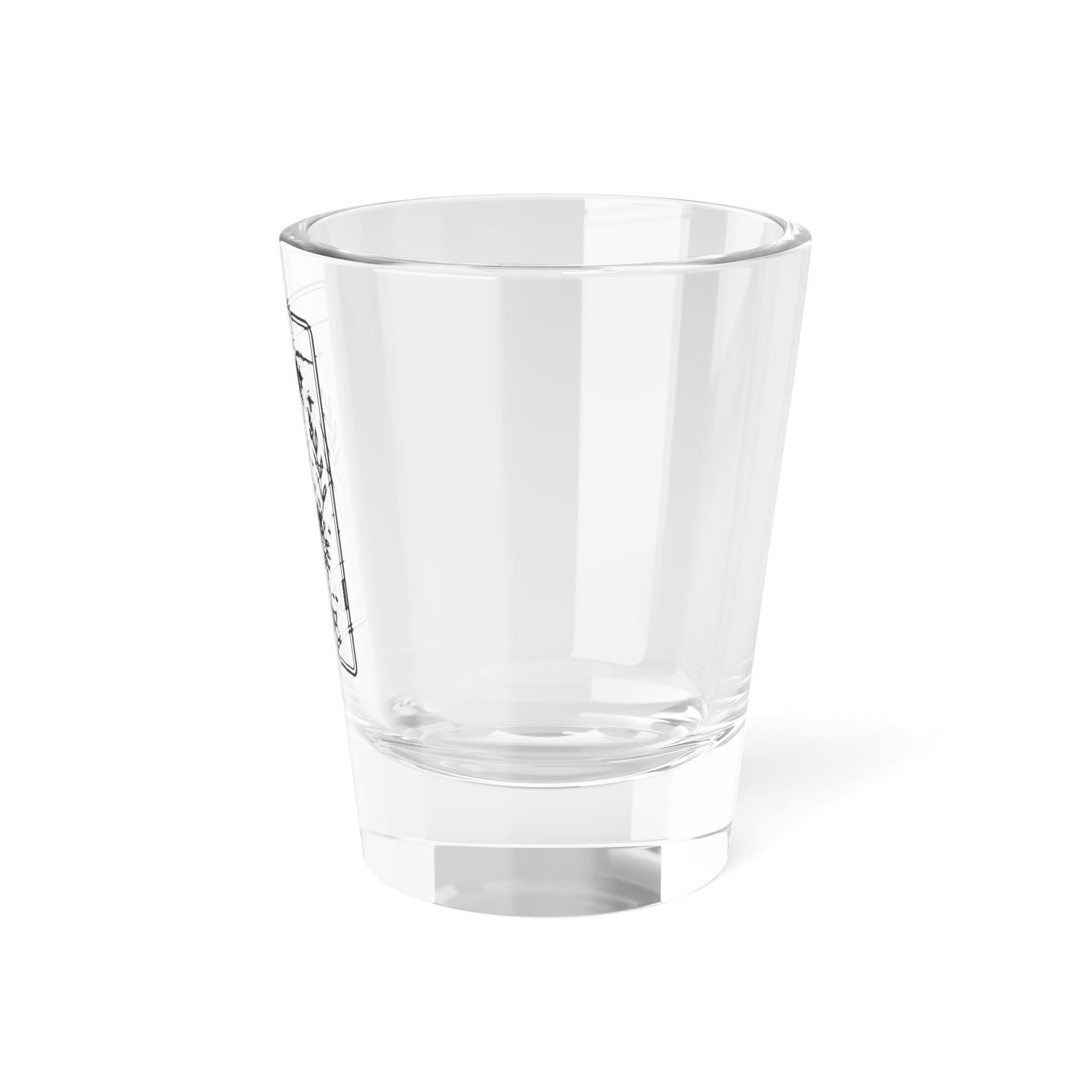 Tarot The Bride Shot Glass | 1.5oz Bridal Tarot Illustration