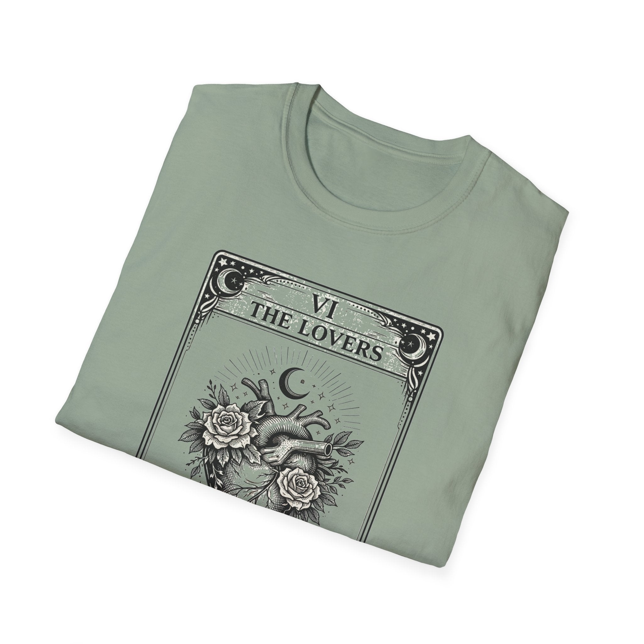 The Lovers Tarot Shirt You Have My Heart T Shirt Romantic Gift Vintage Tarot Graphic Tee