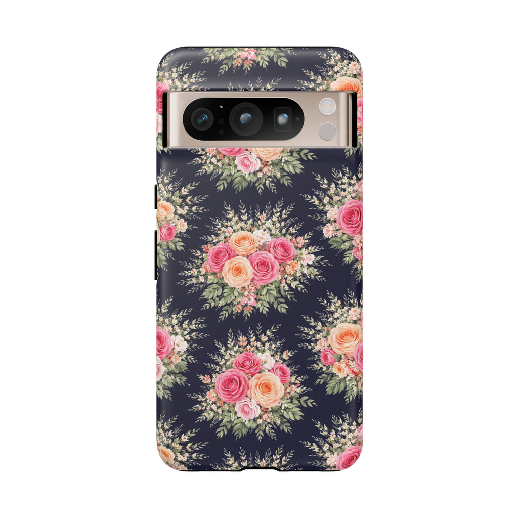 Vintage Rose Bouquet Phone Case | Floral iPhone Cover