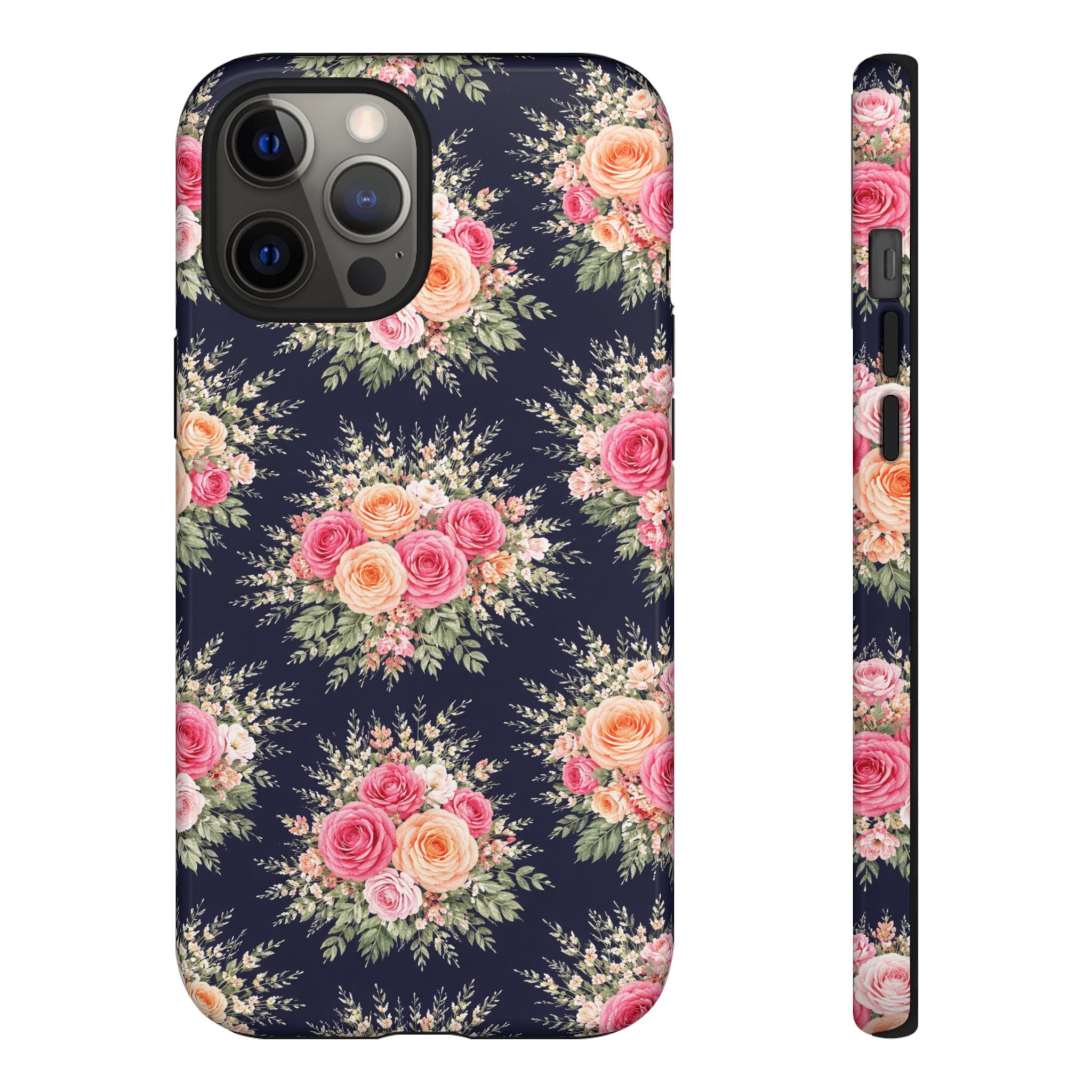 Vintage Rose Bouquet Phone Case | Floral iPhone Cover