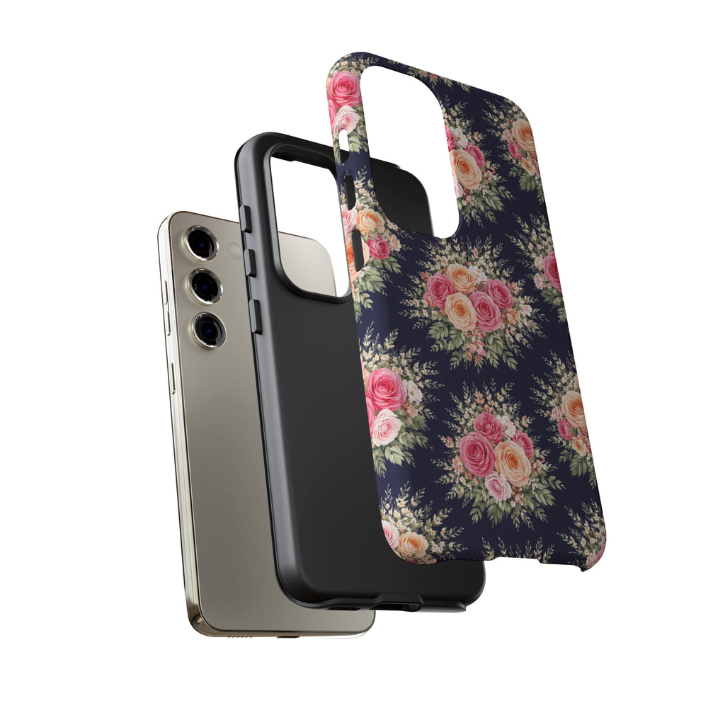 Vintage Rose Bouquet Phone Case | Floral iPhone Cover