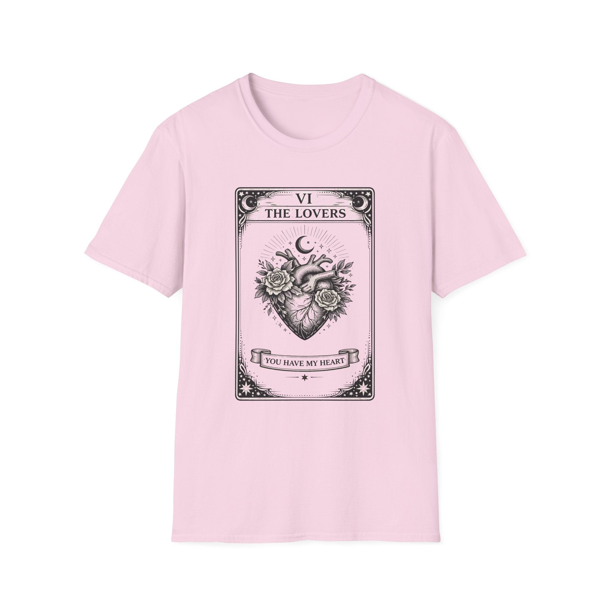 The Lovers Tarot Shirt You Have My Heart T Shirt Romantic Gift Vintage Tarot Graphic Tee