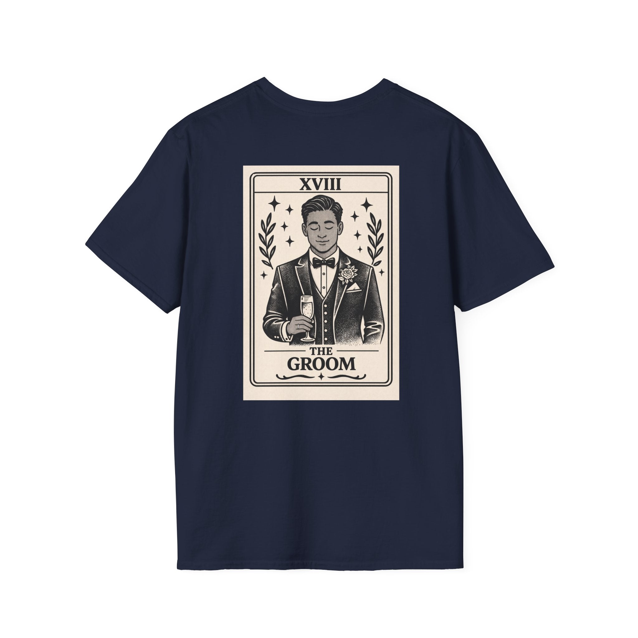 The Groom Tarot Card T-Shirt | Groom Illustration, Wedding Theme