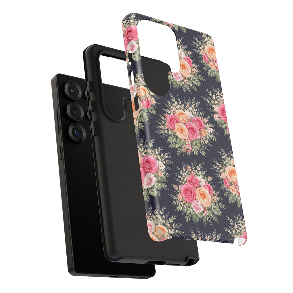 Vintage Rose Bouquet Phone Case | Floral iPhone Cover