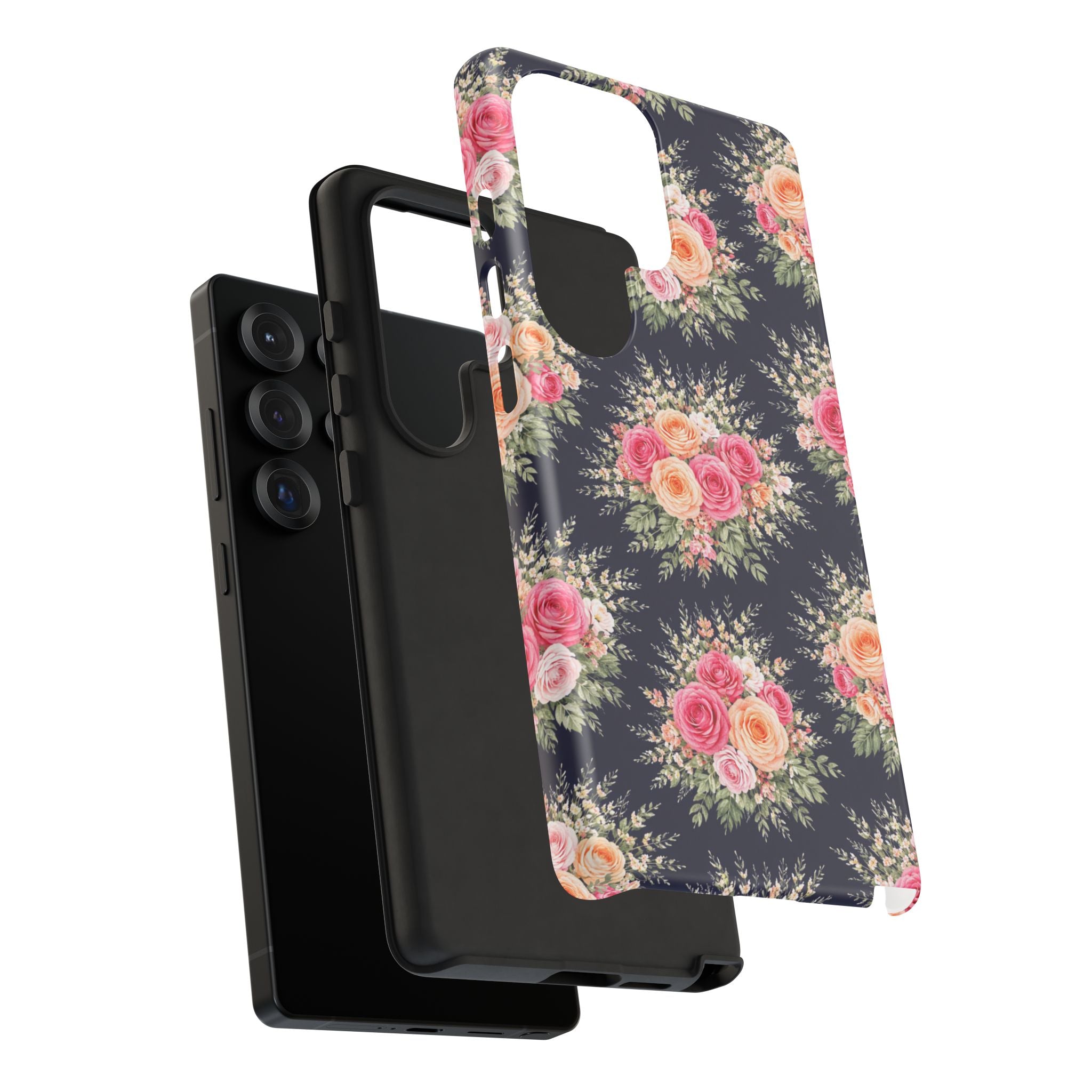 Vintage Rose Bouquet Phone Case | Floral iPhone Cover