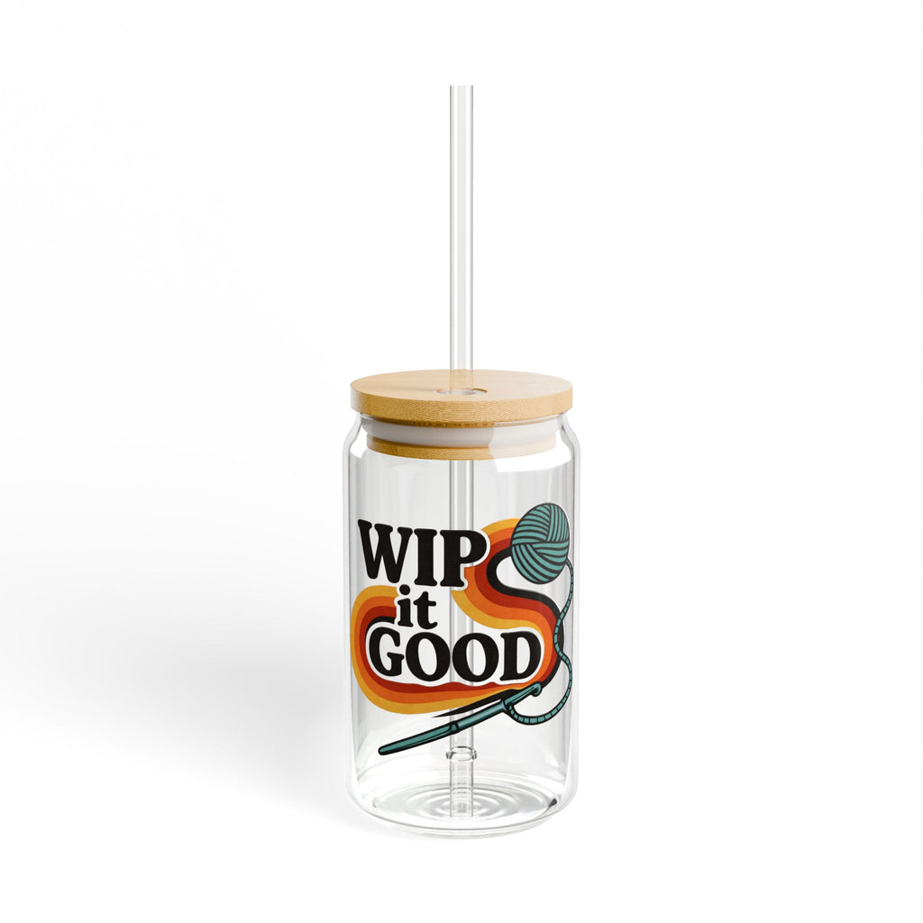 Wip It Good Sipper Glass | 16oz