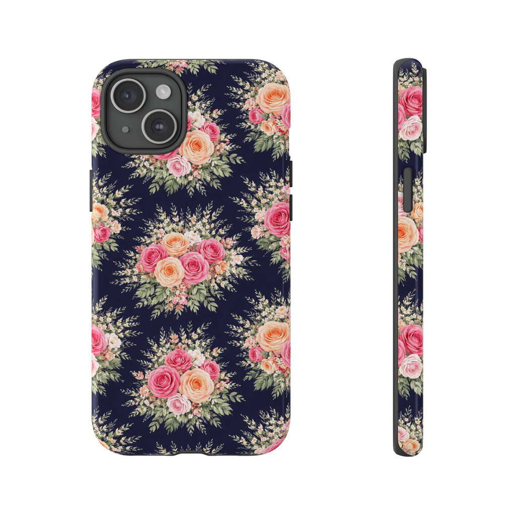 Vintage Rose Bouquet Phone Case | Floral iPhone Cover