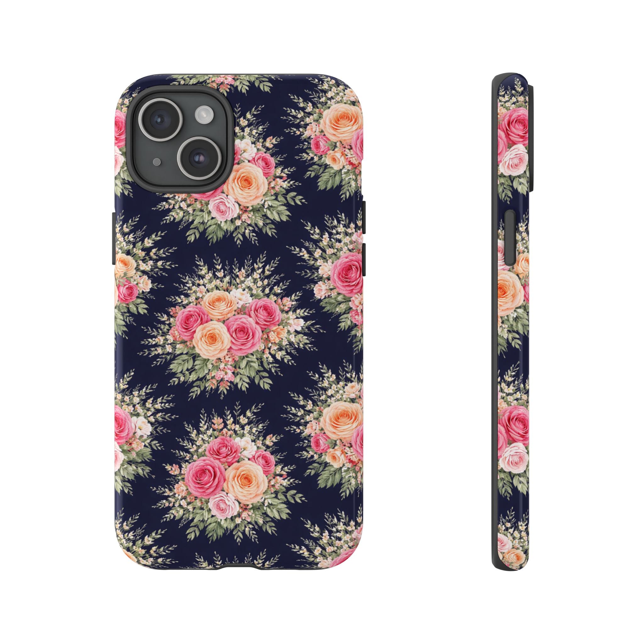 Vintage Rose Bouquet Phone Case | Floral iPhone Cover