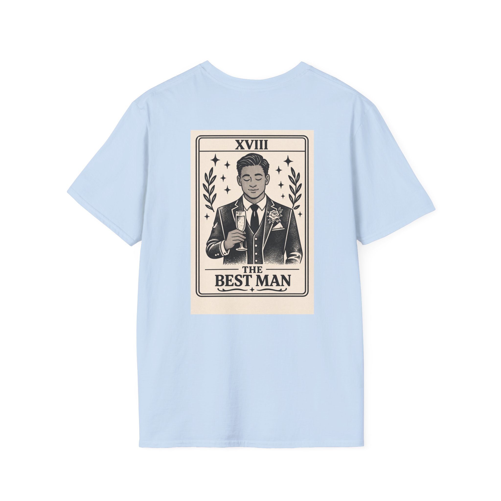 The Best Man Tarot Card T-Shirt | Groomsmen Wedding Party Tee