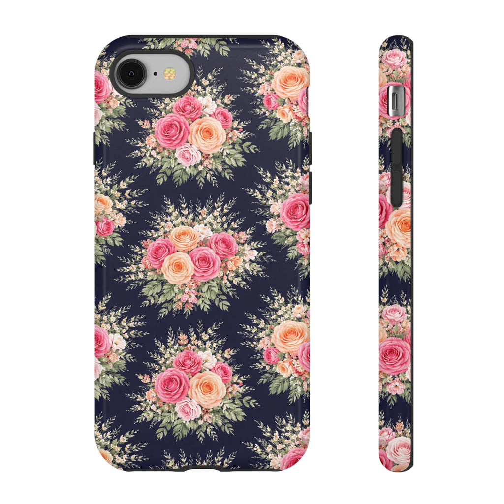 Vintage Rose Bouquet Phone Case | Floral iPhone Cover