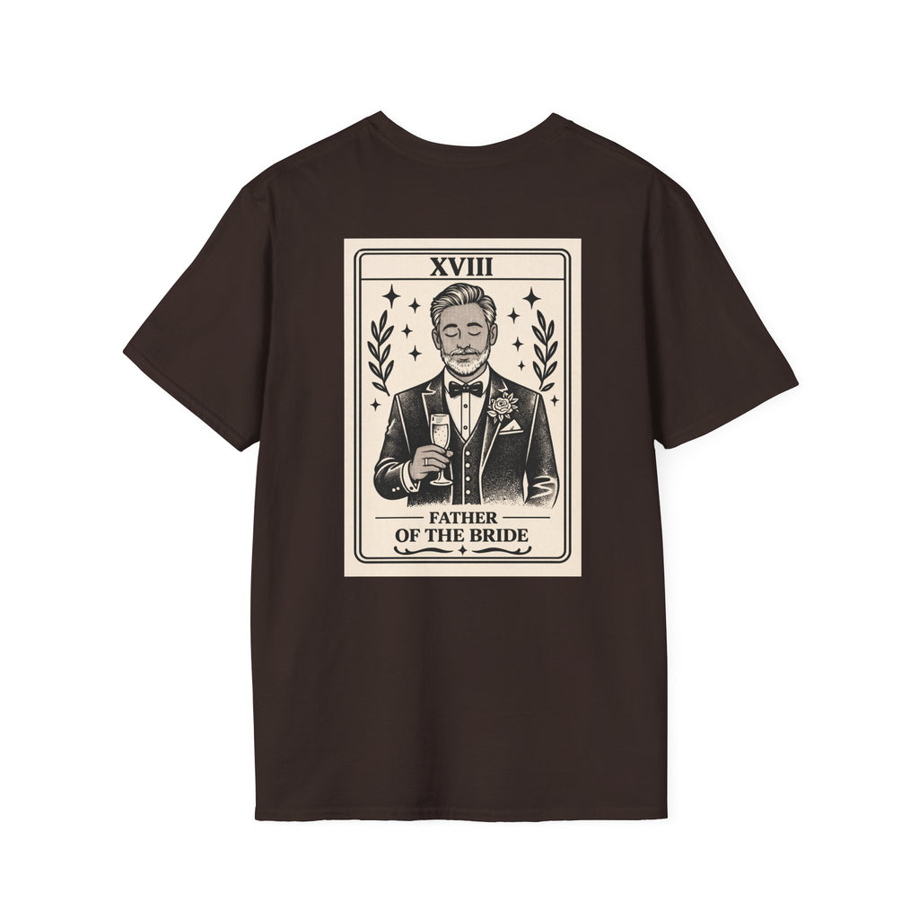 Father of the Bride Tarot Card T-Shirt | Wedding Party Tee