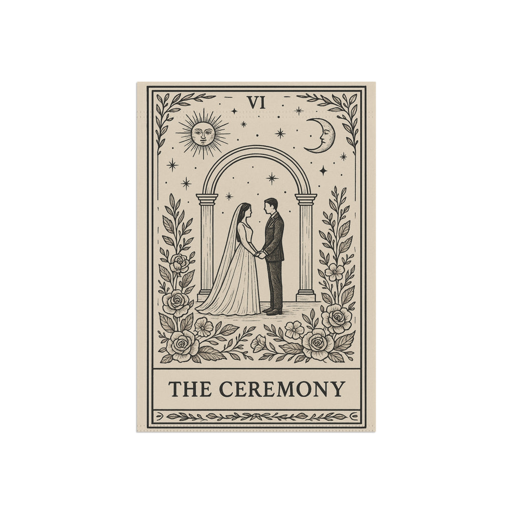 Tarot Style 'The Ceremony' Garden Flag | House Banner