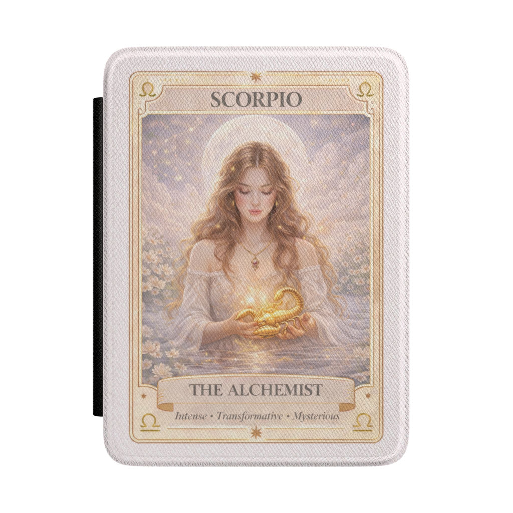 Scorpio The Alchemist Kindle Case | Zodiac Tarot Illustration