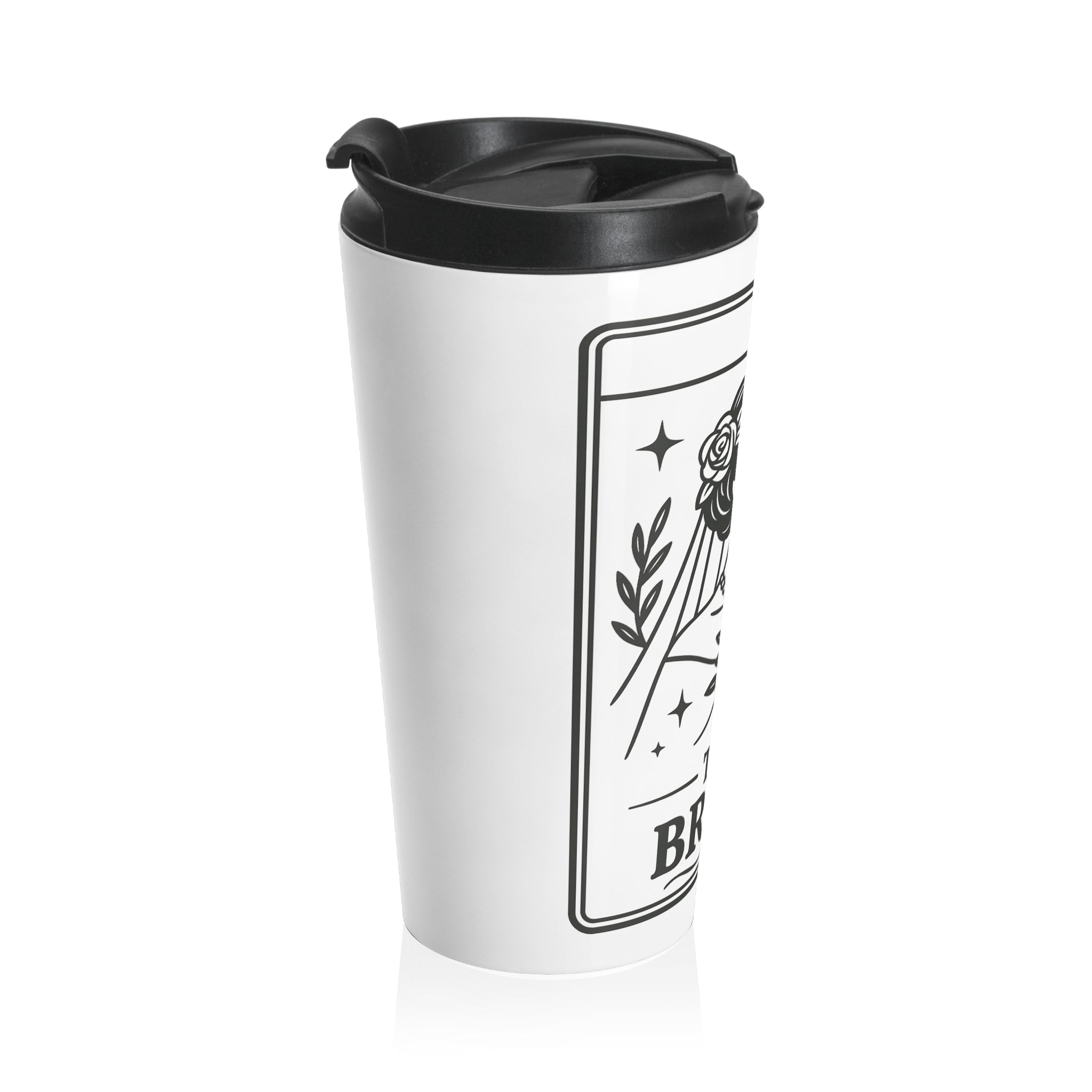 Bride Tarot Illustration Travel Mug | Stainless Steel Bridal Mug