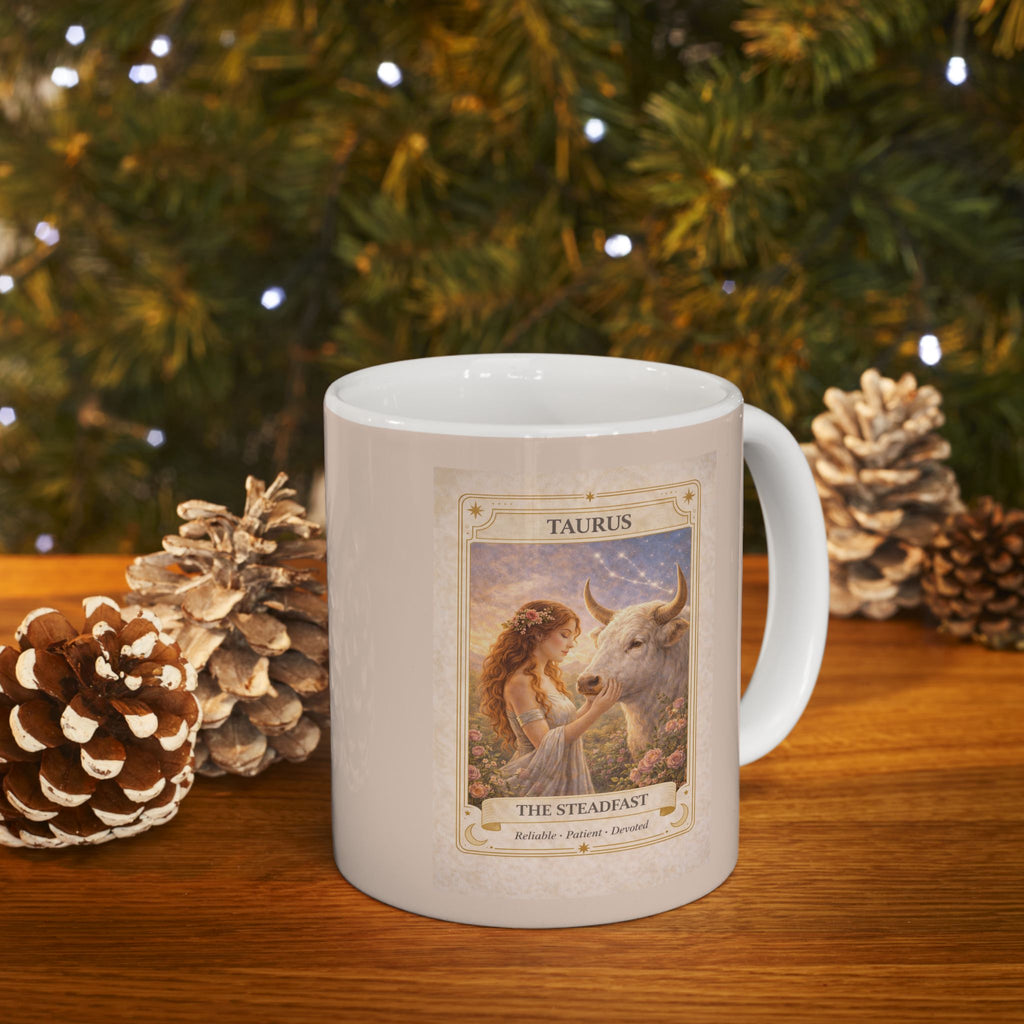 Taurus Coffee Mug - Taurus Zodiac Mug - Astrology Mug - Taurus Gift - Horoscope Mug - Zodiac Coffee Mug - Taurus Birthday Gift