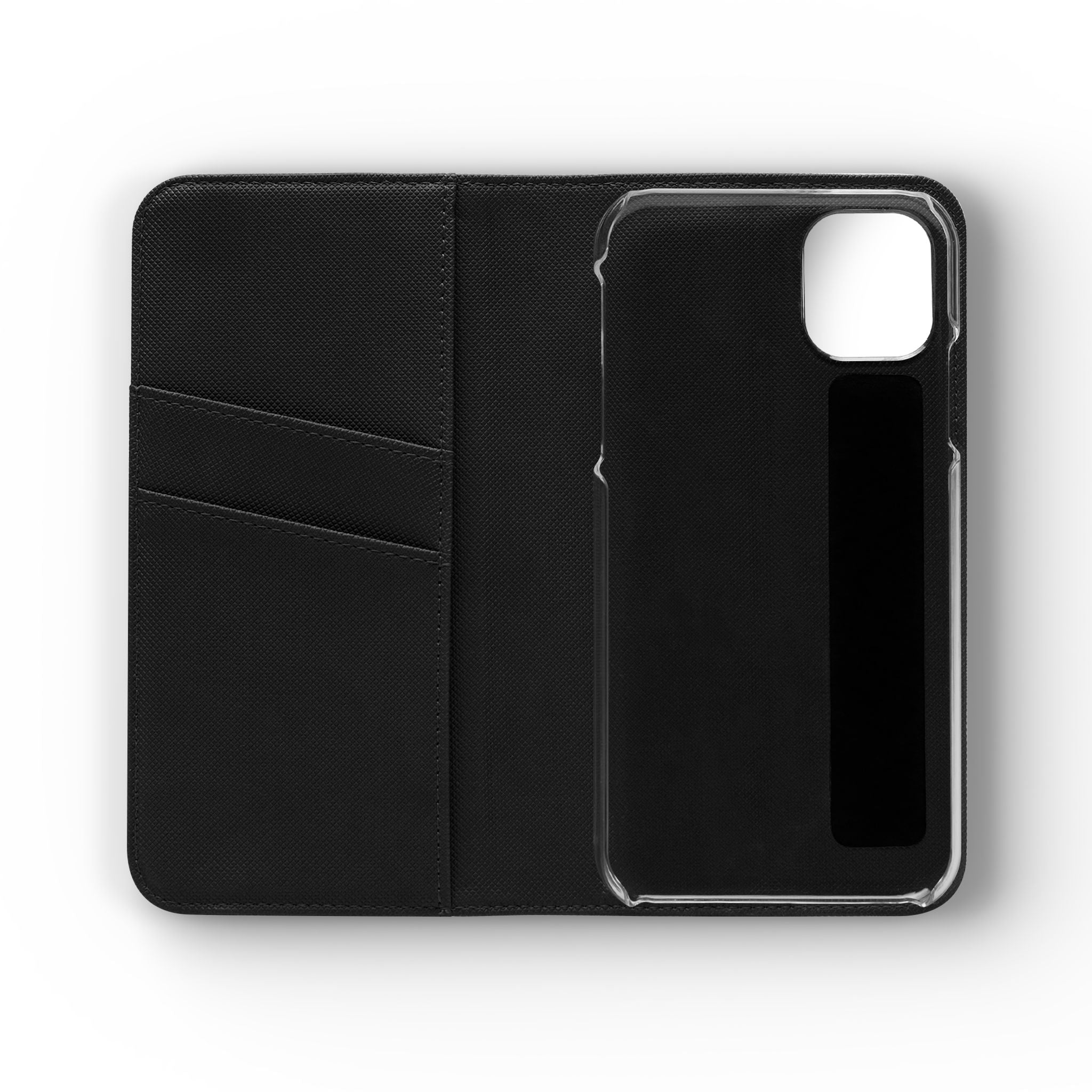 Blueberry Watercolor Pattern Flip Case | Phone Wallet, Card Slots