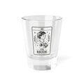 Tarot The Bride Shot Glass | 1.5oz Bridal Tarot Illustration