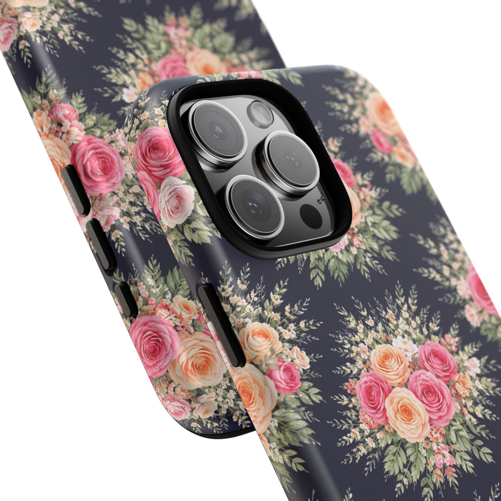 Vintage Rose Bouquet Phone Case | Floral iPhone Cover