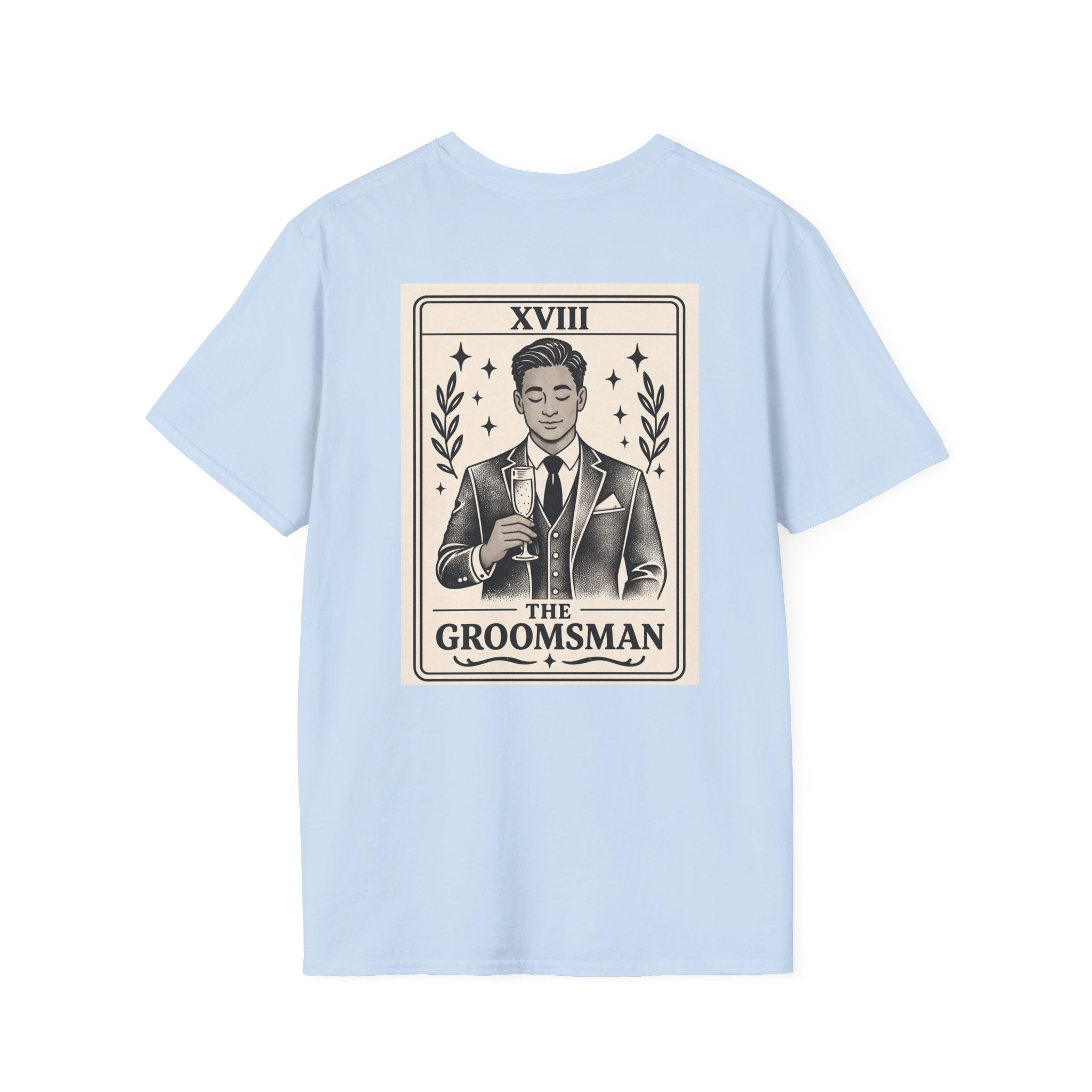 The Groomsman T-Shirt | Tarot Card Groom Illustration