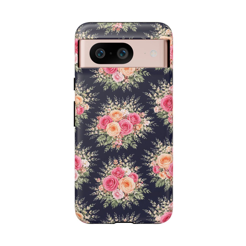Vintage Rose Bouquet Phone Case | Floral iPhone Cover