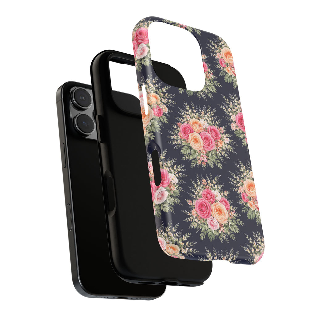 Vintage Rose Bouquet Phone Case | Floral iPhone Cover