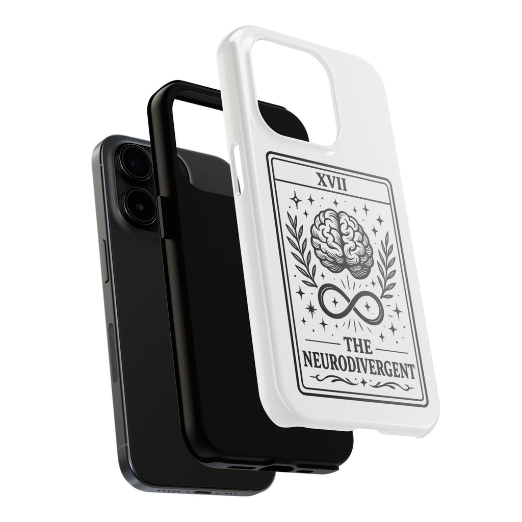 The Neurodivergent Tarot Brain phone case | iPhone Samsung tough case