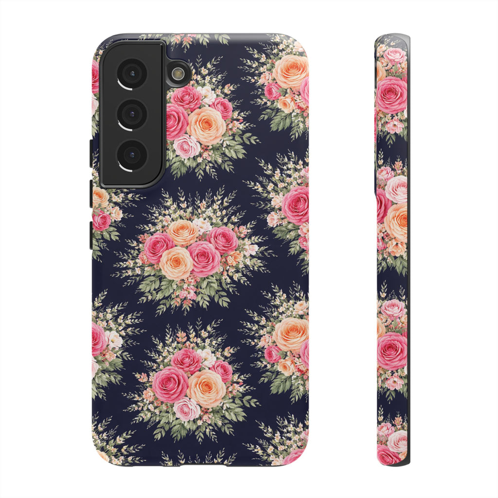 Vintage Rose Bouquet Phone Case | Floral iPhone Cover