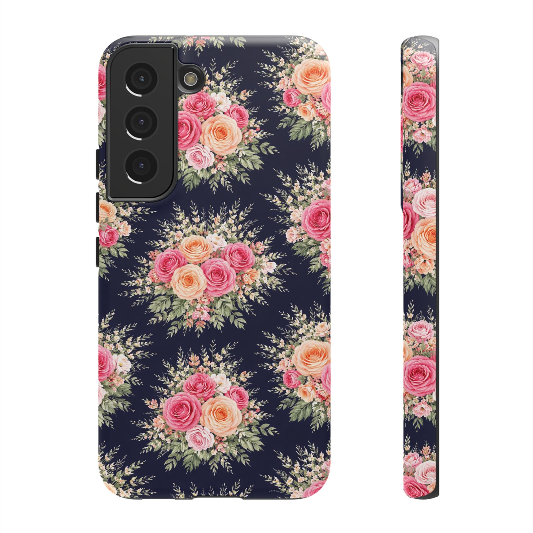 Vintage Rose Bouquet Phone Case | Floral iPhone Cover