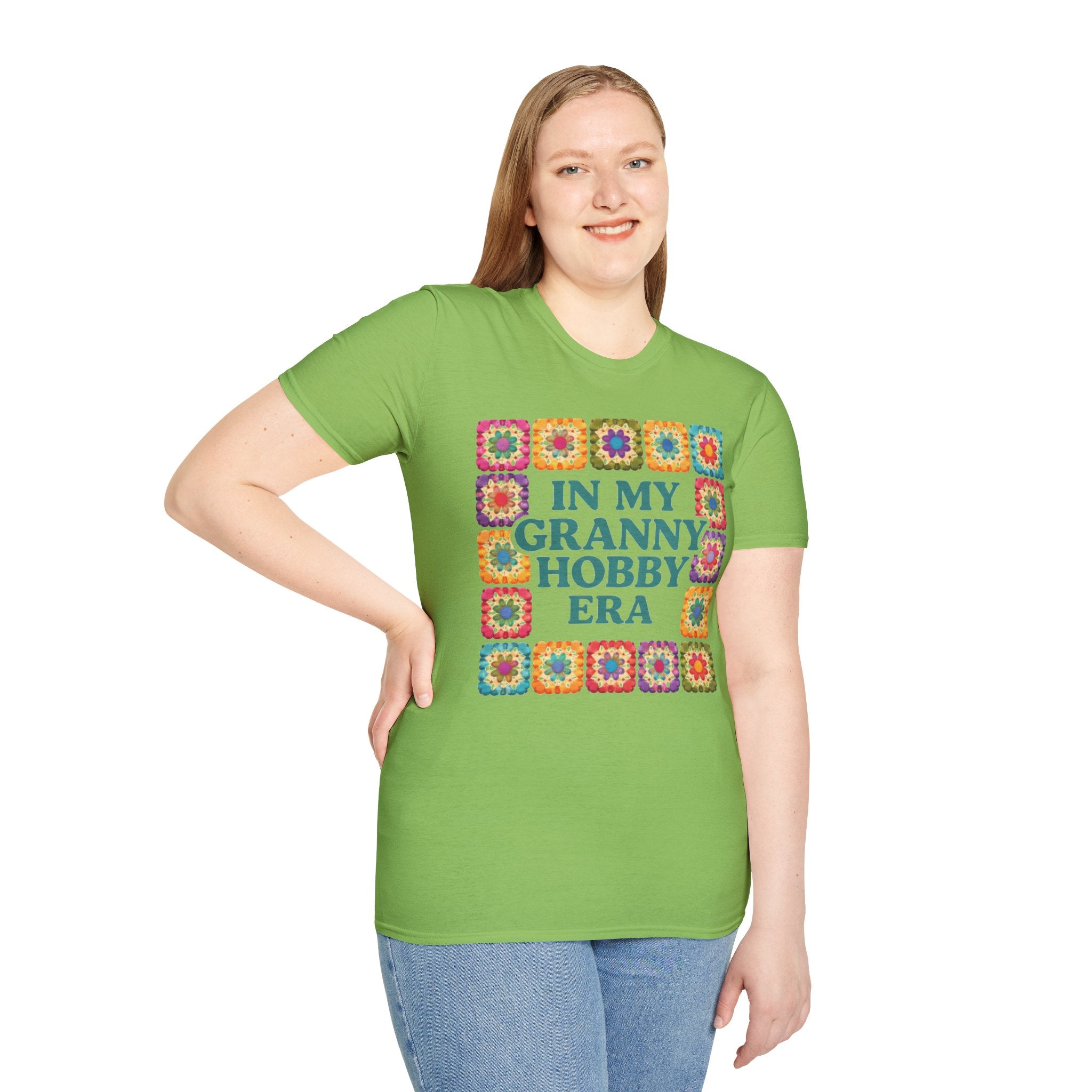 In My Granny Hobby Era Shirt, Crochet Shirt Funny, Yarn Lover Gift, Knitting Crochet Tee, Craft Humor Shirt, Crochet Aesthetic