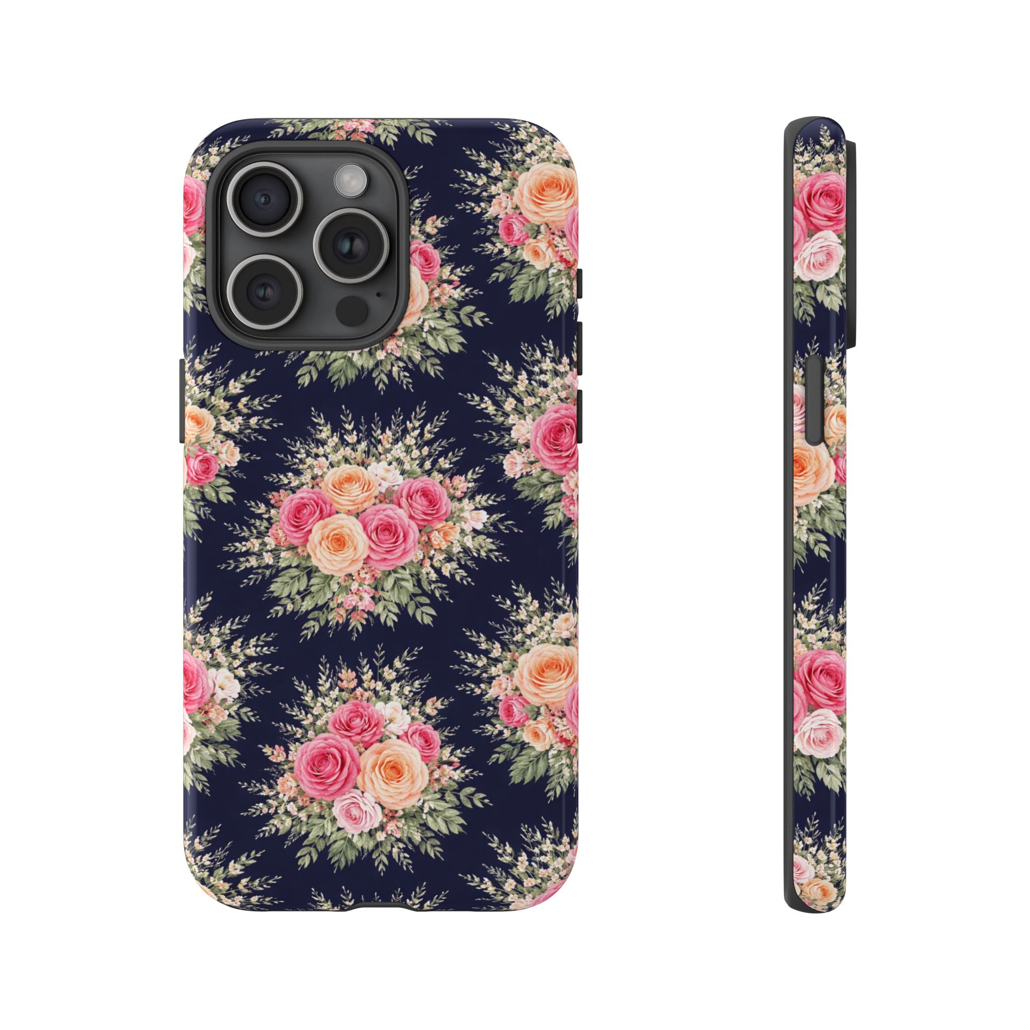 Vintage Rose Bouquet Phone Case | Floral iPhone Cover