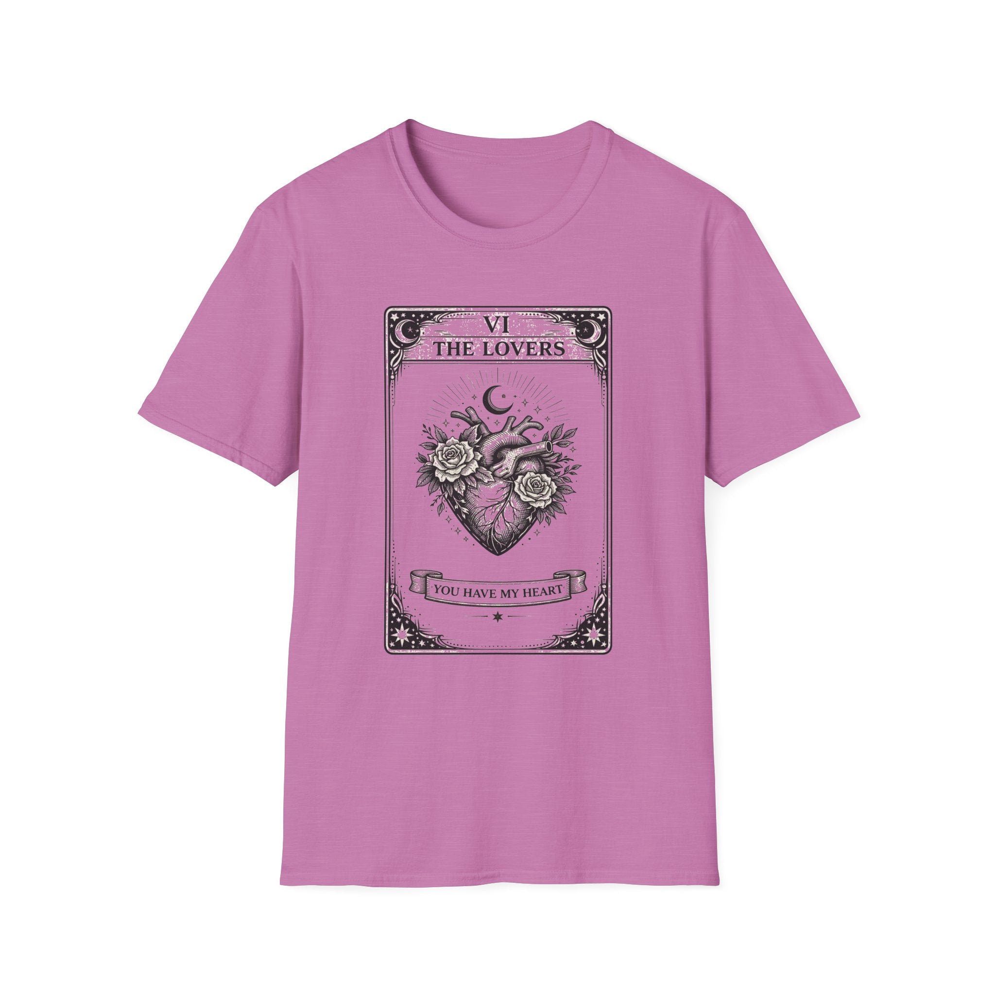 The Lovers Tarot Shirt You Have My Heart T Shirt Romantic Gift Vintage Tarot Graphic Tee