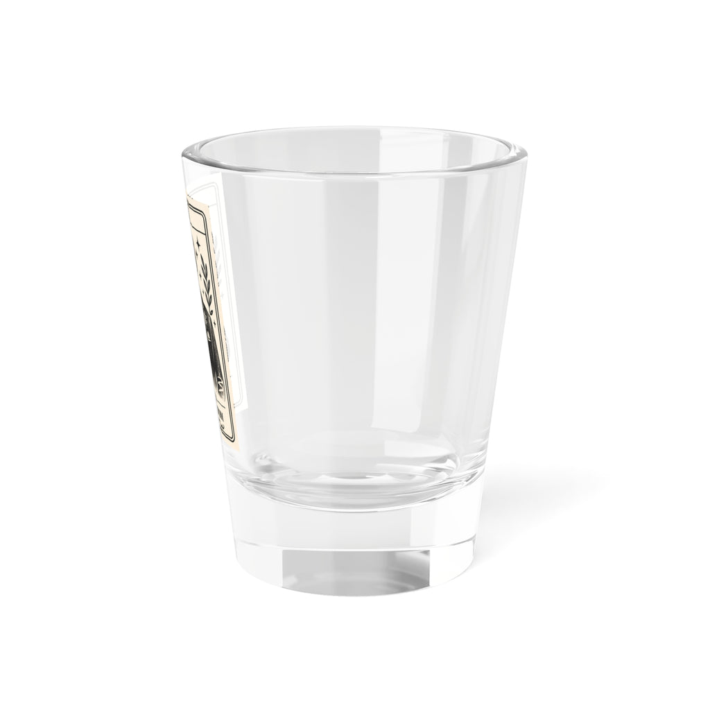 Father of the Groom Tarot Card Shot Glass | Wedding Barware, Groomsmen Toast