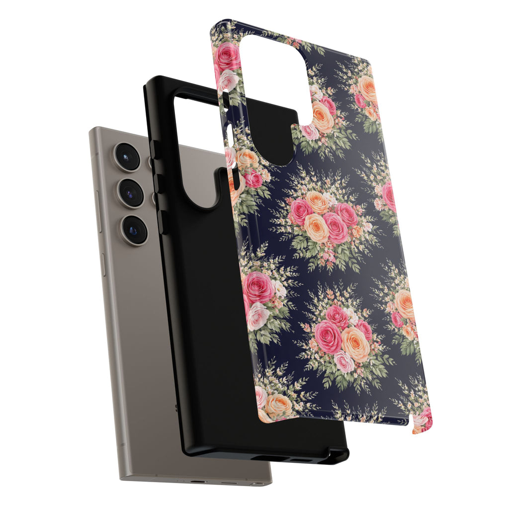 Vintage Rose Bouquet Phone Case | Floral iPhone Cover