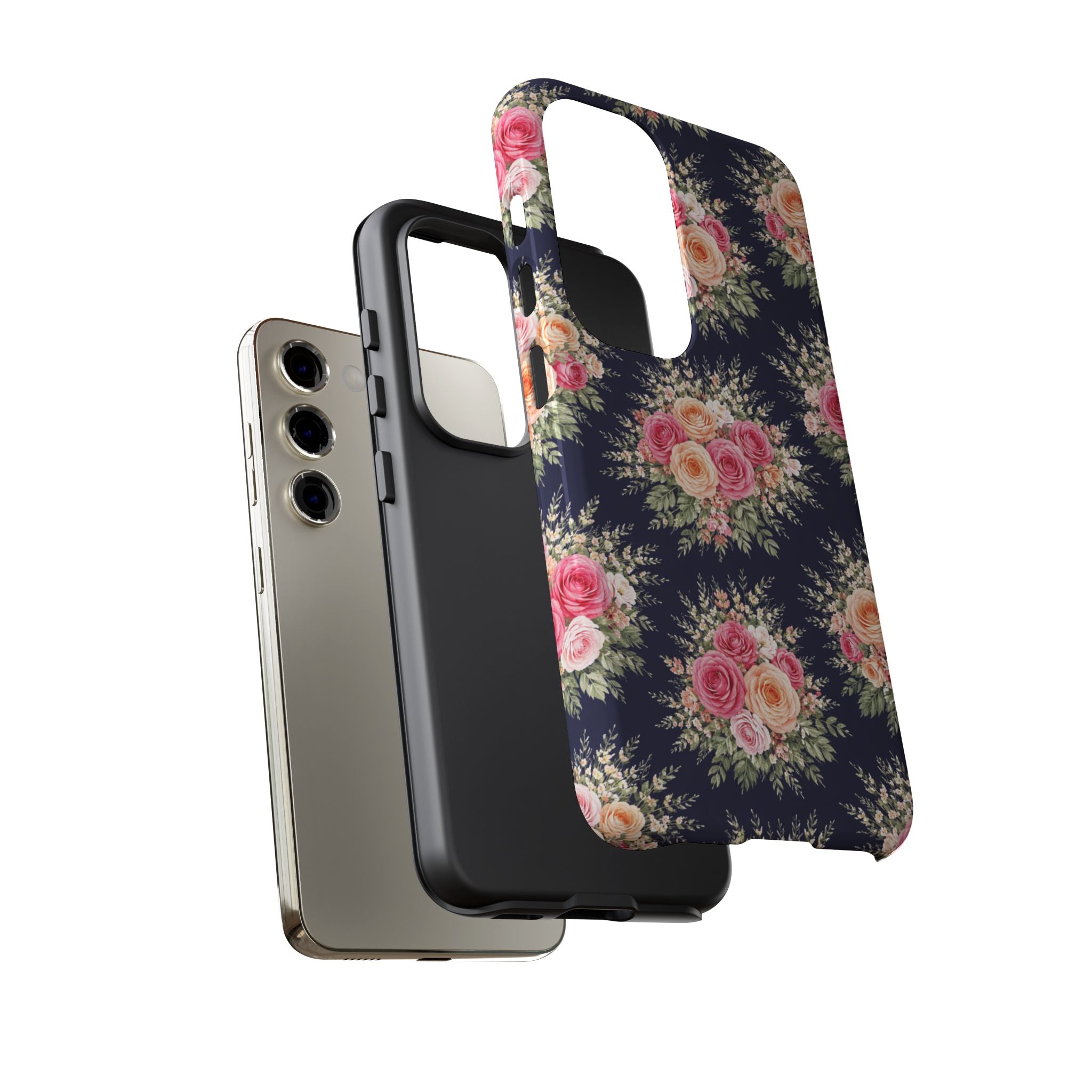 Vintage Rose Bouquet Phone Case | Floral iPhone Cover