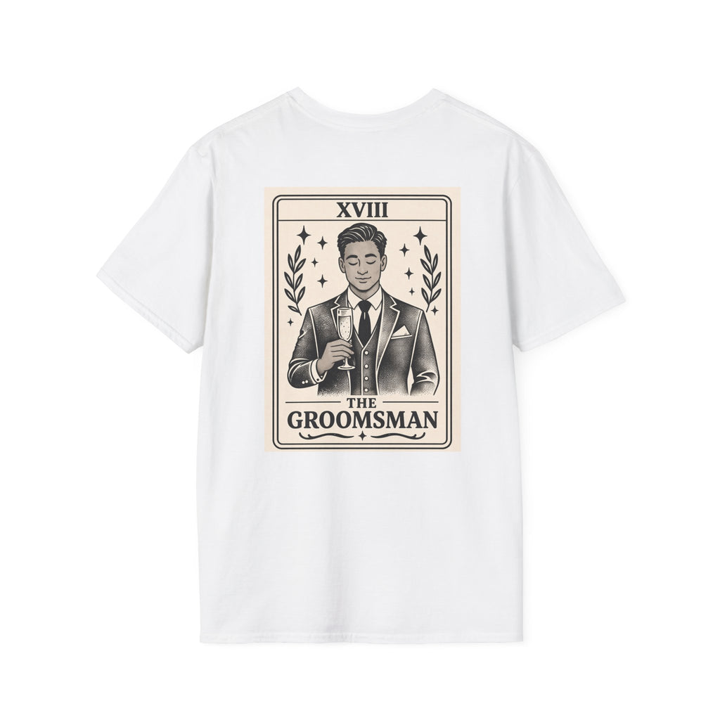 The Groomsman T-Shirt | Tarot Card Groom Illustration