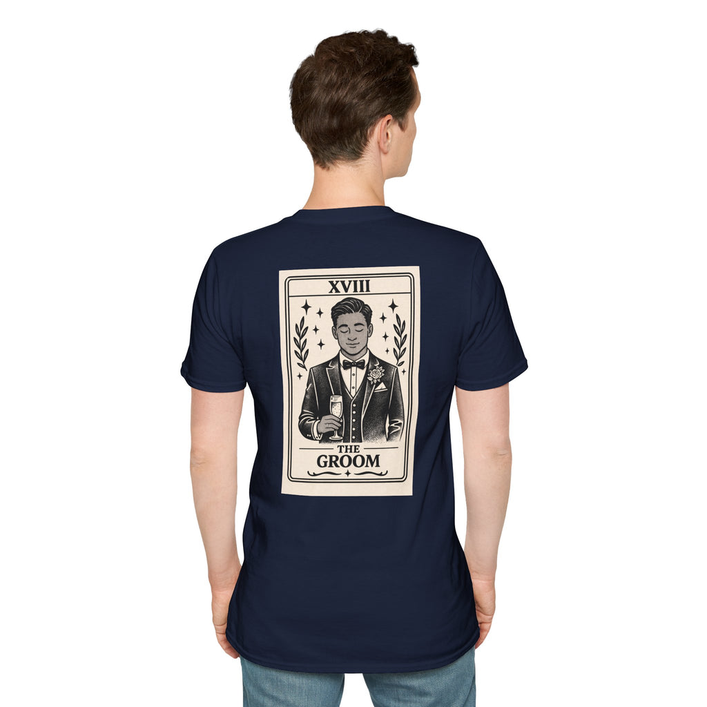 The Groom Tarot Card T-Shirt | Groom Illustration, Wedding Theme