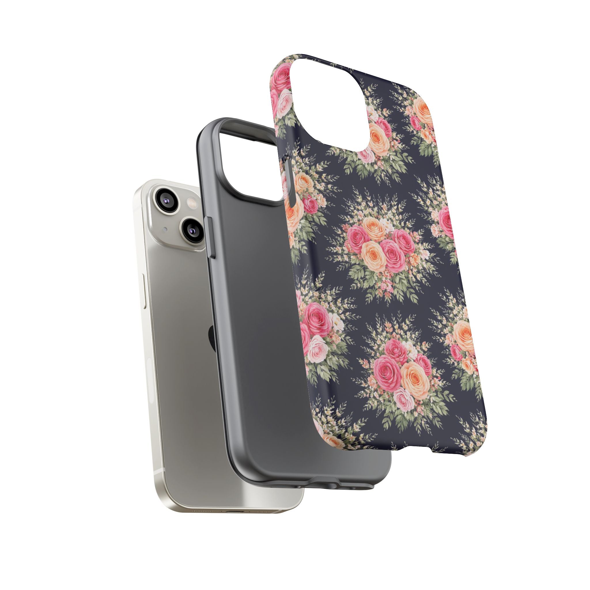 Vintage Rose Bouquet Phone Case | Floral iPhone Cover