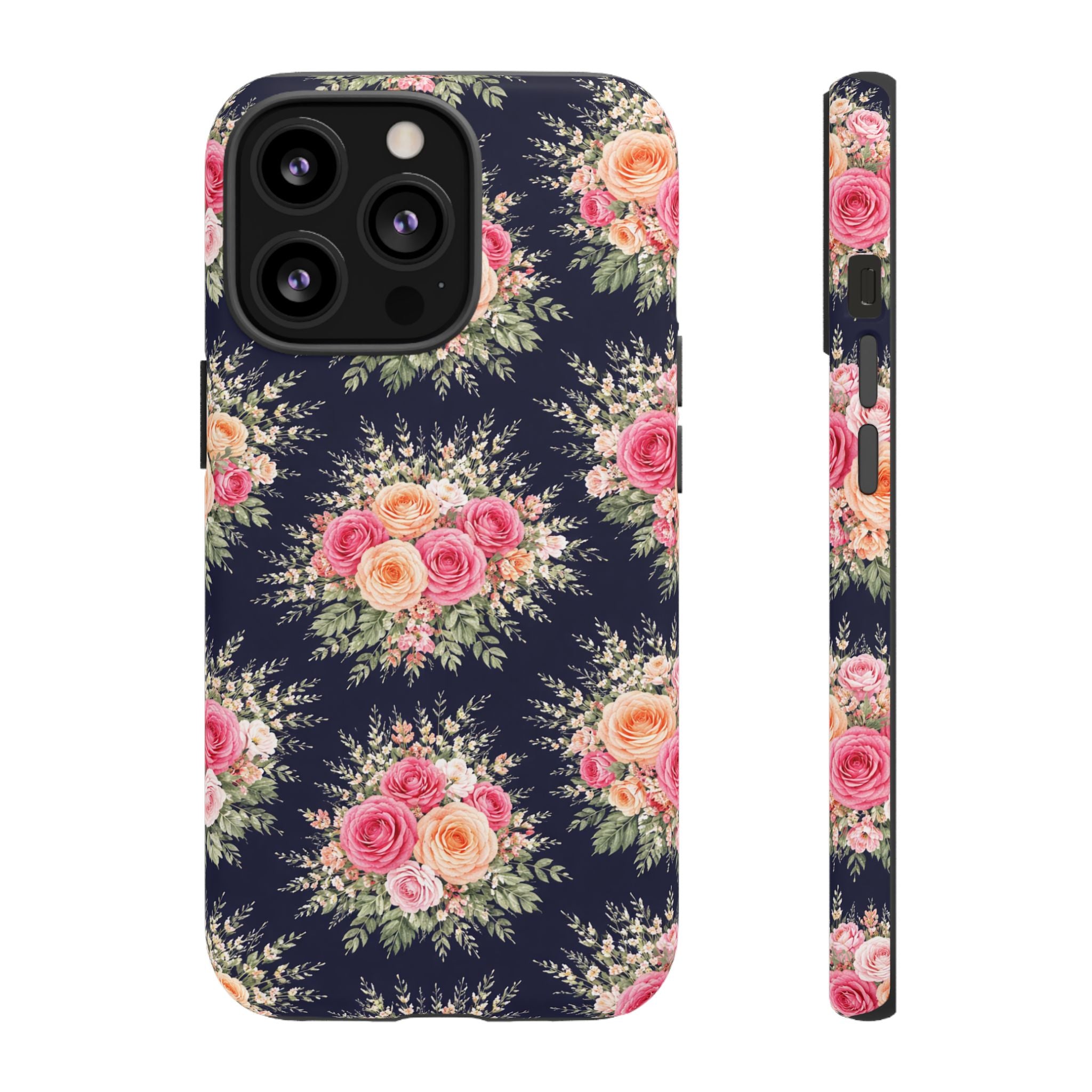Vintage Rose Bouquet Phone Case | Floral iPhone Cover